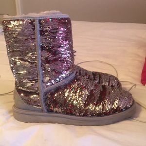 Holiday edition sequin uggs